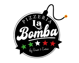 Pizzeria La Bomba Rinteln logo.